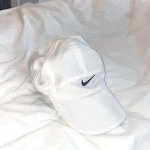 White Nike hat